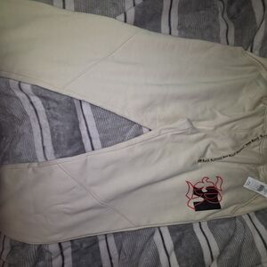 Rock Revival Cream Sweatpants